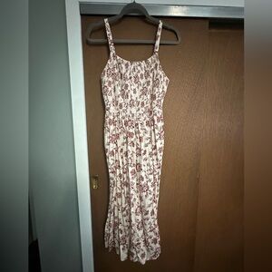 Floral Print Maxi Dress